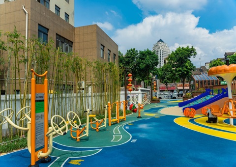 “口袋公园” 装满民生幸福 阻止六月尾，，，，重庆“口袋公园”今年开工八十八个、建成六十四个