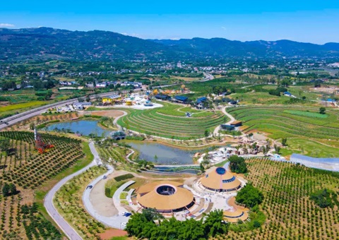 四川金堂：从“卖产品”到“卖景物”！墟落妄想铺路让橘香飘出新滋味